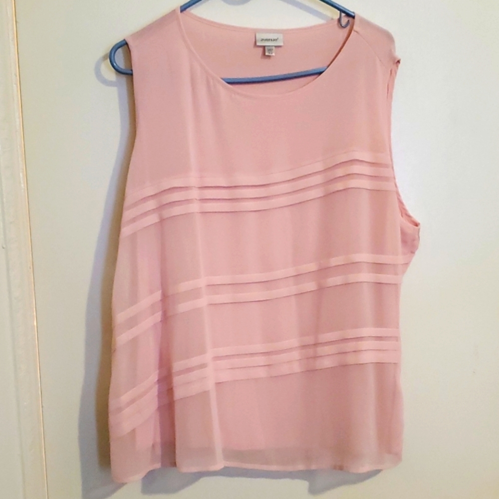 Women's Avenue Pink Tank Top